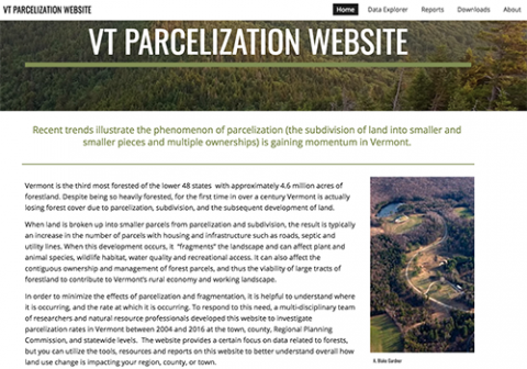 Jamey Fidel: Tracking Land Parcelization Over Time to Inform Planning and Policy in Vermont