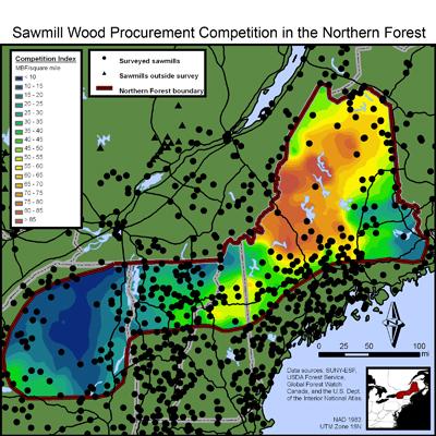 Rene Germain: Sawmill Wood Procurement in the Northern Forest